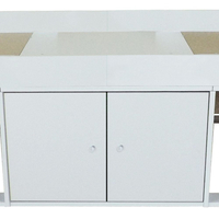 Arctic White Wooden Low Sleeper Storage Bed