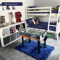 Atlantis White Finish Solid Pine Wooden Triple Sleeper Bunk Bed