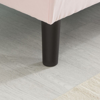 Aurora Blush Pink Fabric Sofa Bed