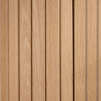 Axel Oak 1 Drawer Fluted Bedside Table