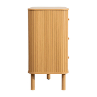 Axel Oak 6 Drawer Fluted Chest of Drawers