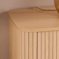 Axel Oak 6 Drawer Fluted Chest of Drawers