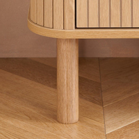 Axel Oak 6 Drawer Fluted Chest of Drawers