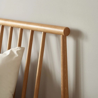 Belton Oak Wooden Spindle Bed