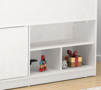 Kudl White Storage Mid Sleeper