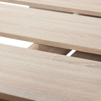 Camden White and Oak Wooden Cabin Bed