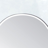 Canto Glass Curved Dressing Table Mirror - 65 cm x 50 cm