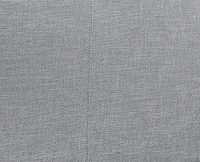 Capri Light Grey Fabric 2 Drawer Storage Sleigh Bed