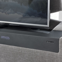 Darras Light Grey Fabric Electric Media TV Bed