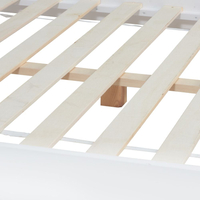 Darwin White Wooden Poster Bed Frame