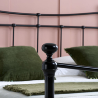 Emily Black Metal Bed