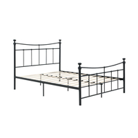 Emily Black Metal Bed