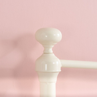 Emily Cream Metal Bed