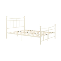Emily Cream Metal Bed