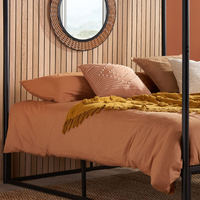 Farringdon Black Metal 4 Poster Bed