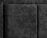 Hannover Black Velvet Fabric Ottoman Storage Bed