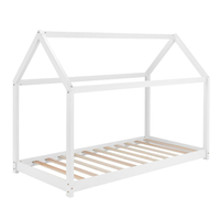 House White Wooden Bed