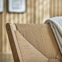 Icaria Oak Woven Wooden Chair