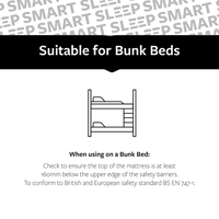 Jay-Be Bunk e-Sprung Open Coil Spring Kids Mattress