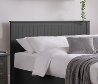 Maine Anthracite Wooden Ottoman Bed Frame