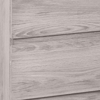 Jupiter Grey Oak 2 Drawer Bedside Table