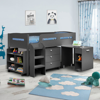 Kimbo Anthracite Mid Sleeper Cabin Bed