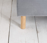 Loxley Grey Velvet Bed