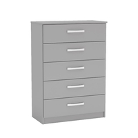 Lynx Grey 5 Drawer Chest