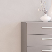 Lynx Grey 5 Drawer Chest