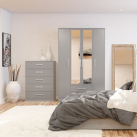 Lynx Grey 5 Drawer Chest