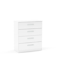 Lynx 4 Drawer Chest White