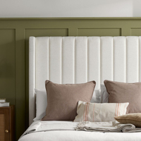 Maisey Natural Fabric Ottoman Storage Bed