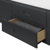 Maisie Anthracite Wooden Guest Bed Frame