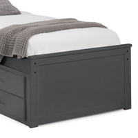 Maisie Anthracite Wooden Guest Bed Frame