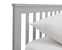 Maisie Light Grey Wooden Guest Bed Frame