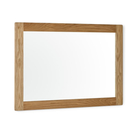 Mallory Oak Wooden Wall Mirror