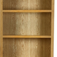 Mallory Oak Wooden Tall Bookcase