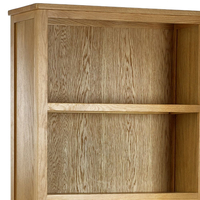 Mallory Oak Wooden Tall Bookcase