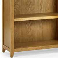 Mallory Oak Wooden Tall Bookcase