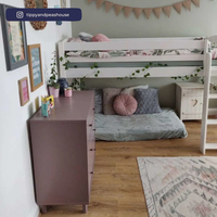 Max White Wooden 6-in-1 Combination Bed