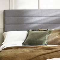 Merida Grey Fabric Bed