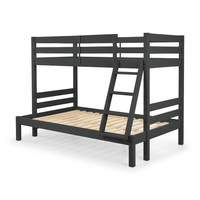 Merlin Anthracite Wooden Triple Sleeper Bunk Bed