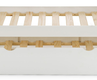 Nova White Trundle Guest Bed or Underbed Storage Drawer
