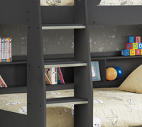 Orion Anthracite Wooden Storage Bunk Bed