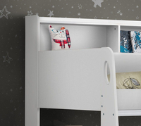 Orion White Wooden Storage Bunk Bed
