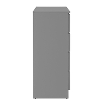 Oslo Grey Wooden 4 Drawer Chest