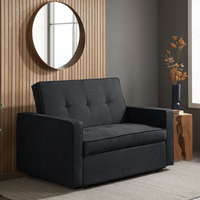 Otto Grey Fabric Sofa Bed