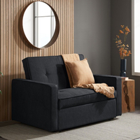 Otto Grey Fabric Sofa Bed