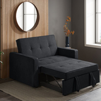Otto Grey Fabric Sofa Bed