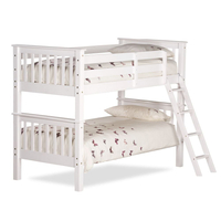 Oxford White Wooden Bunk Bed